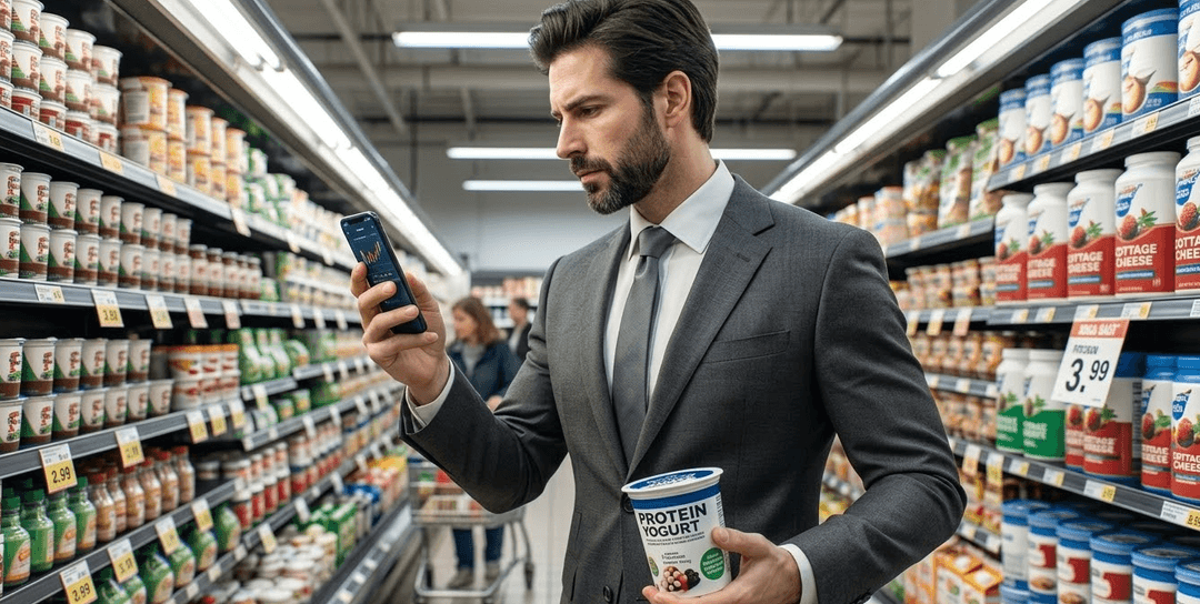 סריקת ברקוד באפליקציית קלוריה