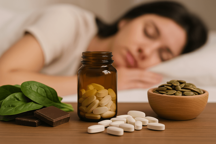 Cover Image for מגנזיום והשינה – מינרל ההרפיה לשיפור שנת הלילה